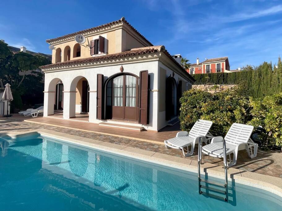 Villa Deluxe,White Beach,Mountains Finestrat Extérieur photo